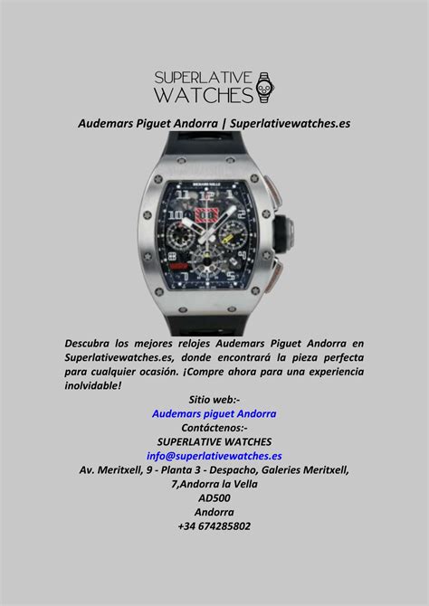 audemars piguet andorra